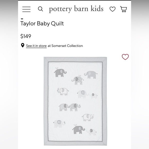 Pottery Barn Kids Other - Excellent condition pottery barn quilt